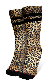 Lifestyle Accs Socks - Leopard