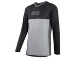 Trigger X Langarm Trikot - Grau/Schwarz