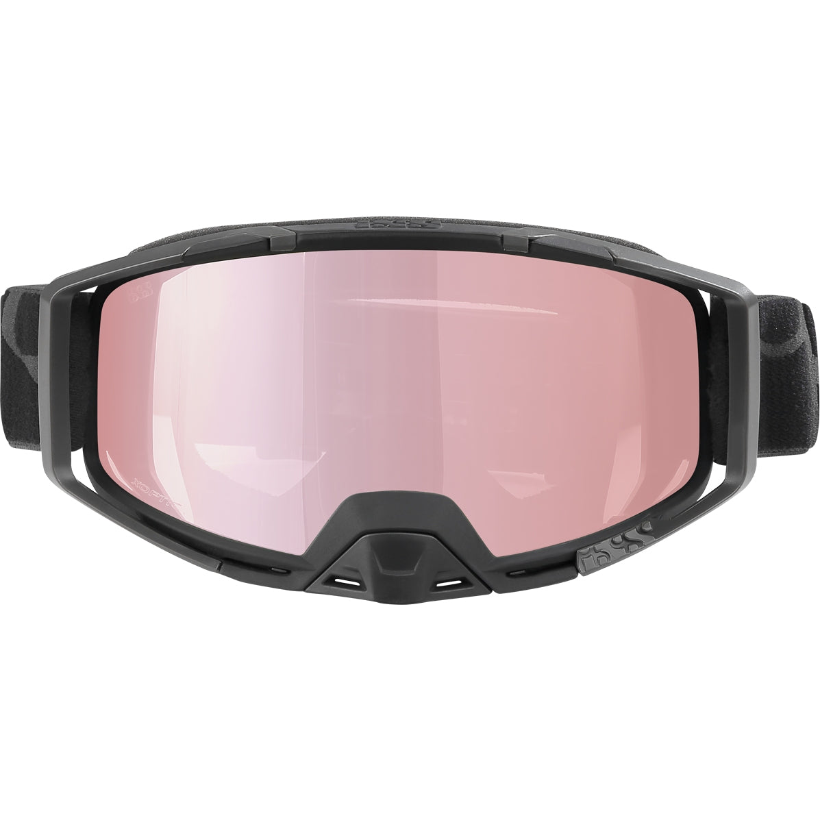 Trigger Goggle Mirror - Black/Mirror Soft Pink