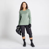 Women's Flow Merino long sleeve jersey - Sage 