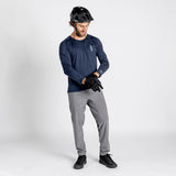 Flow Merino longsleeve Jersey - Marine