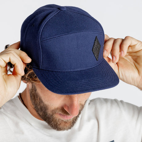 Rhombus cap - Navy 