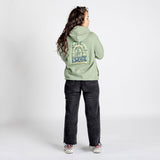 Arch organic hoodie - Sage 