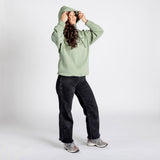 Arch organic hoodie - Sage 