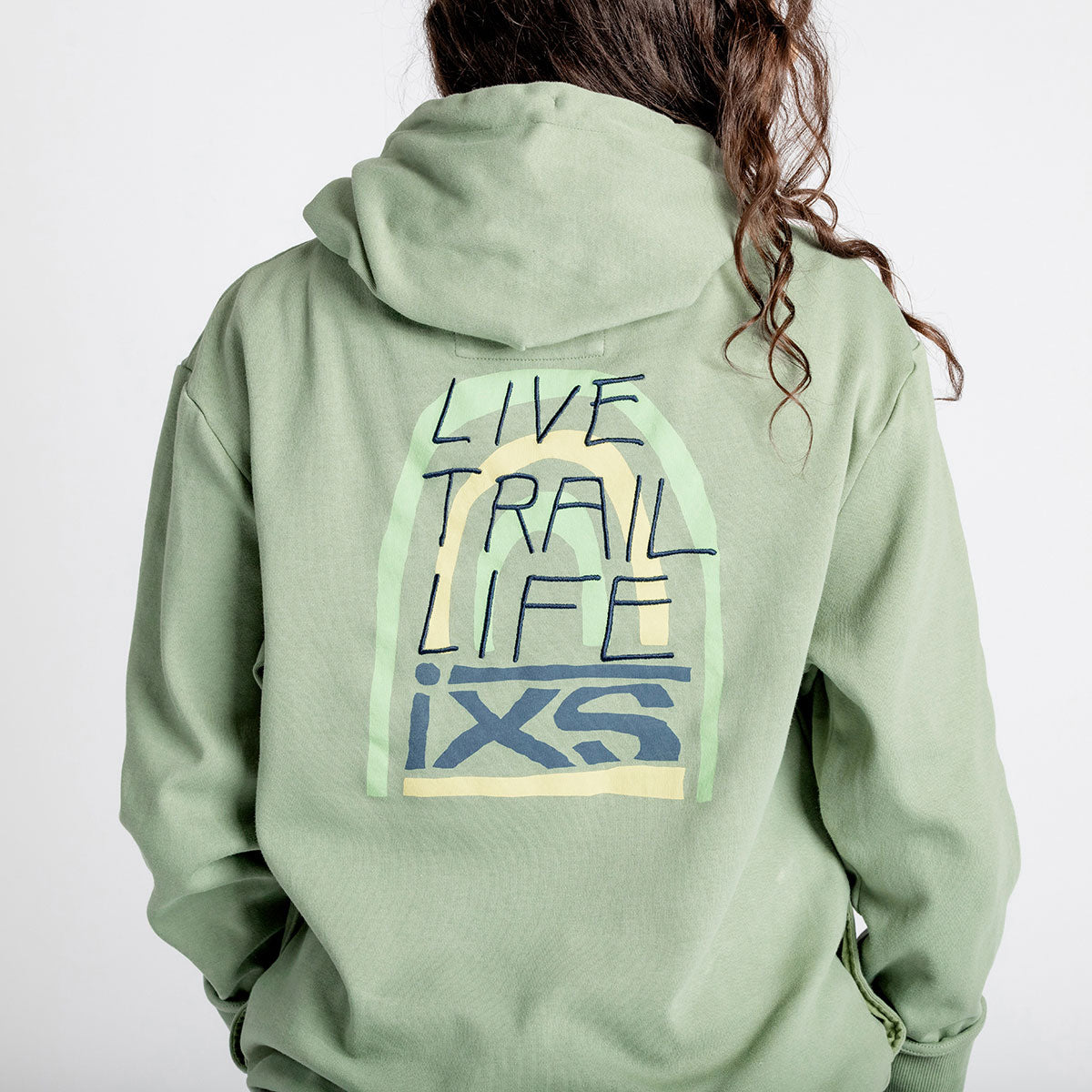 Arch organic hoodie - Sage 