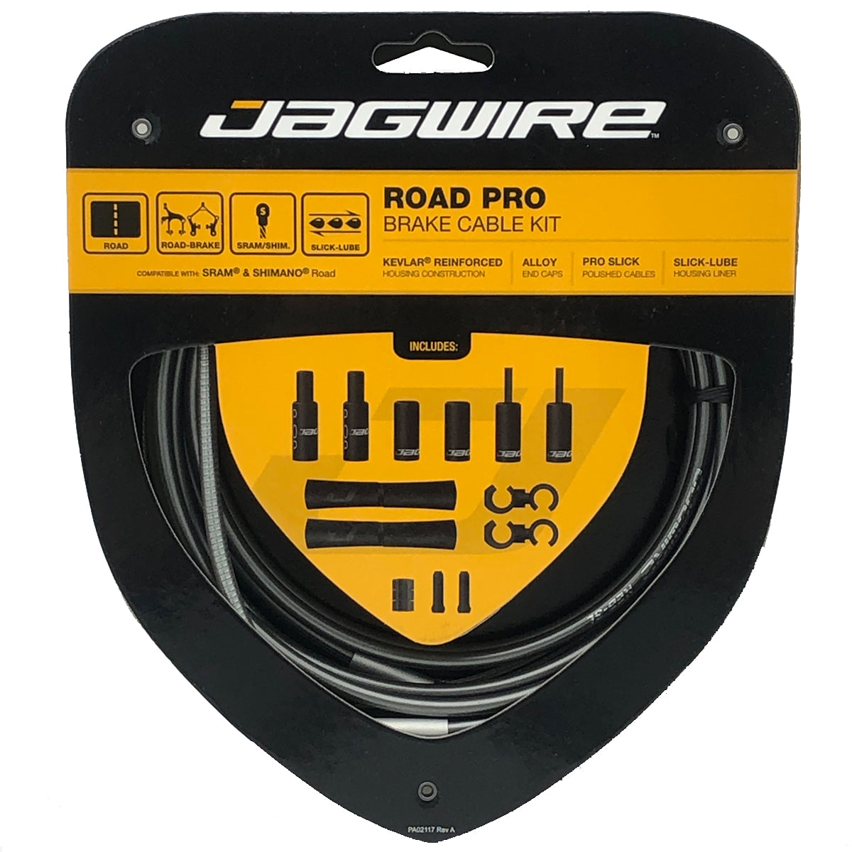 Bremszugset Road Pro Brake - Grau