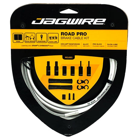 Bremszugset Road Pro Brake - Weiß