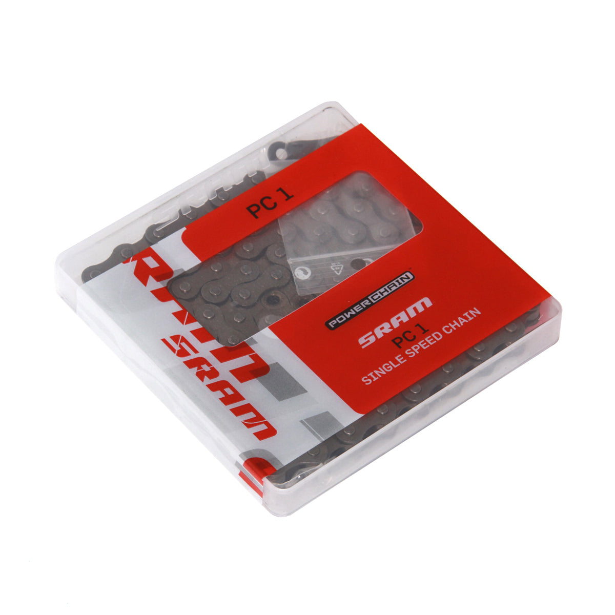Kette 1-fach - PC-1 Powerchain Singlespeed - 1/8 Zoll - silber