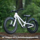 Dirt Hero Magura Offroad-Laufrad 14 '' - weiss