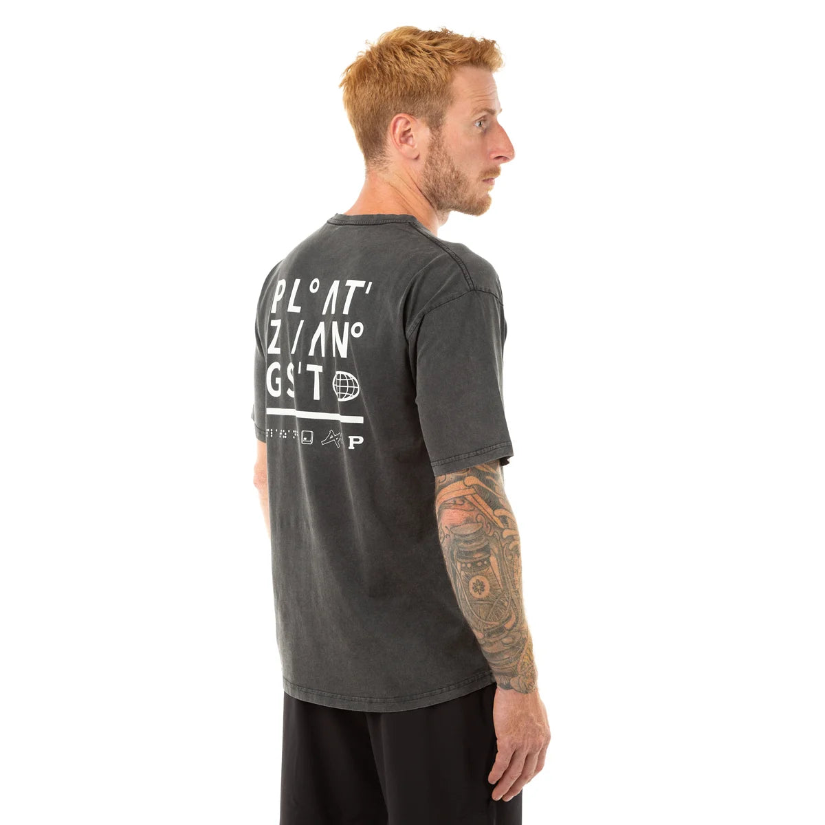 T-Shirt Lattitude Schwarz