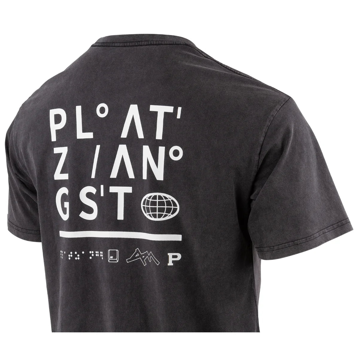 T-Shirt Lattitude Schwarz