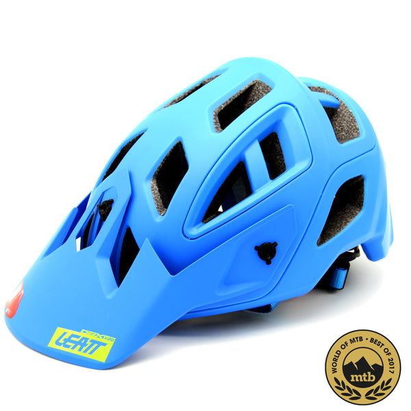 Leatt DBX 3.0 All Mountain Helm In Blau/türkis – Mit 360° Turbine Technologie & 18 Belüftungsöffnungen
