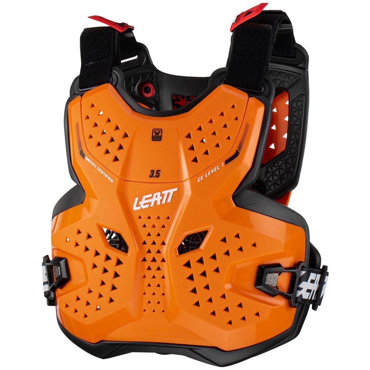 Chest Protector 3.5 Jr. orange/black L/XL