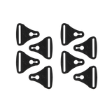 Leatt Buckle kit Hybrid X-Frame Pair Black 1