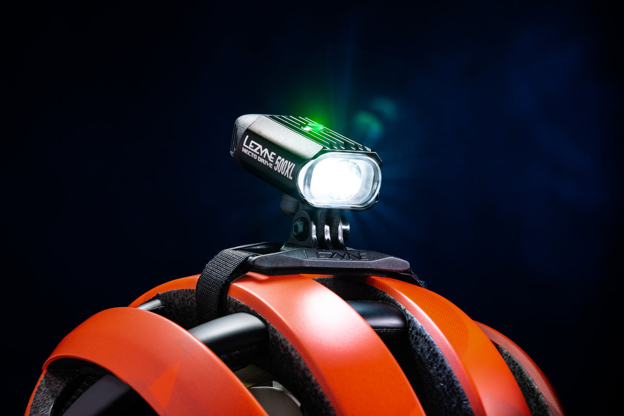 Helmlampe Hecto Drive 500XL - schwarz