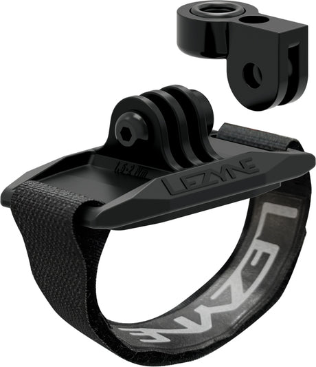 LED Helmet Mount - GoPro - black