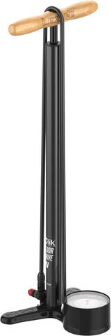 Standluftpumpe Steel CLIK HV Floor Drive - schwarz