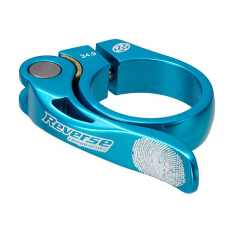 Long Life Sattelklemme 34,9mm - light blue