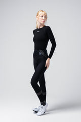 Base Layer Long Sleeve Winter Merino Women - Coal