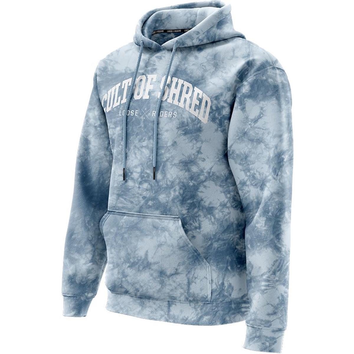 Fleece Hoodie - Tie-dye Blue