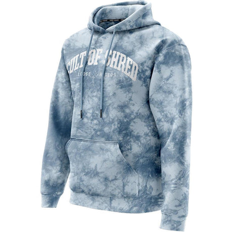 Fleece Hoodie - Tie-dye Blue