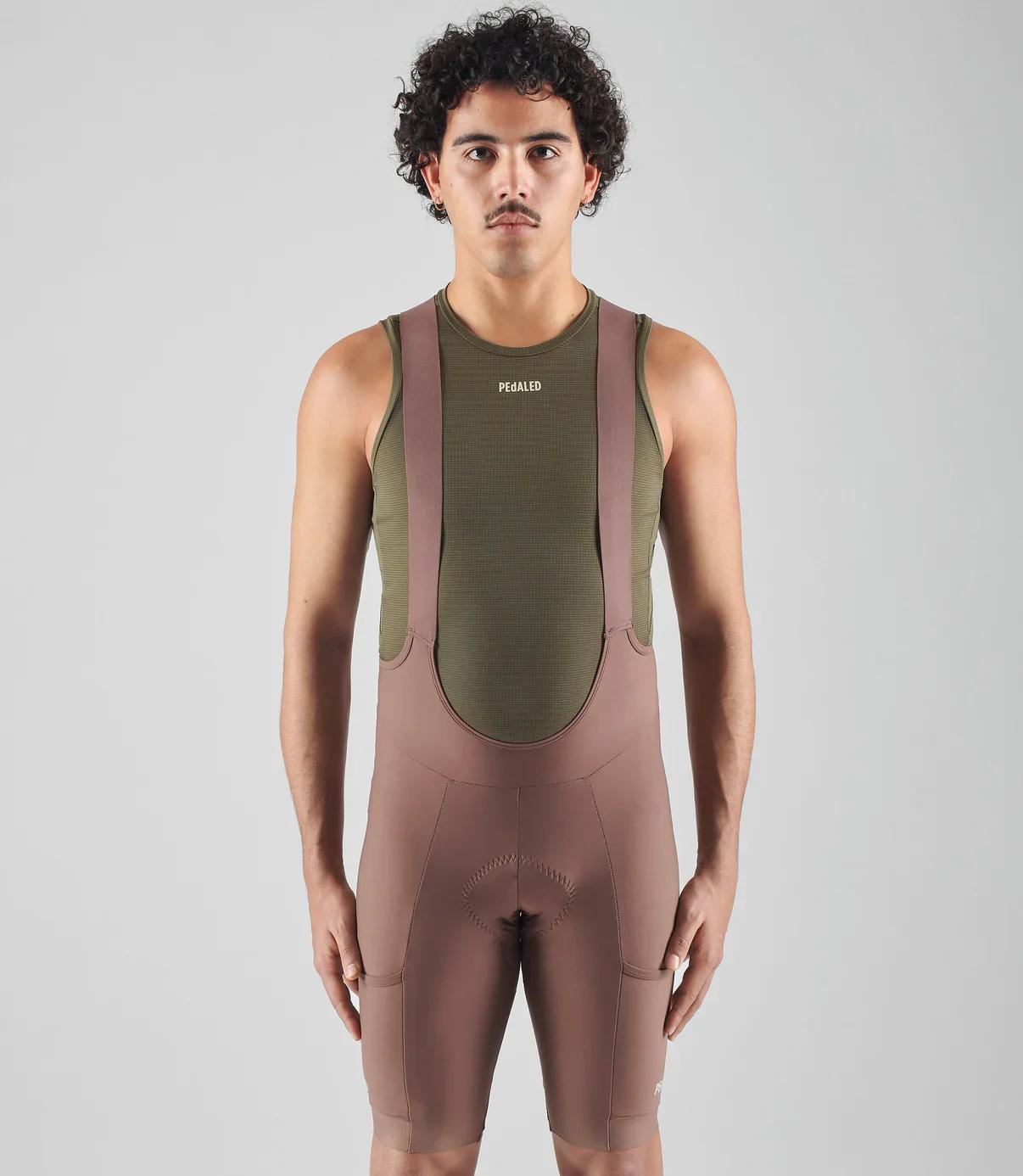 Odyssey Training Bib Shorts - Raisin Purple