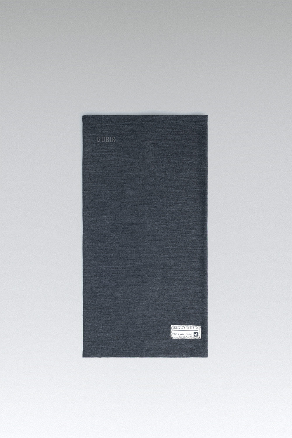 Neck Gaiter Merino Moonbah Solid - Graphite