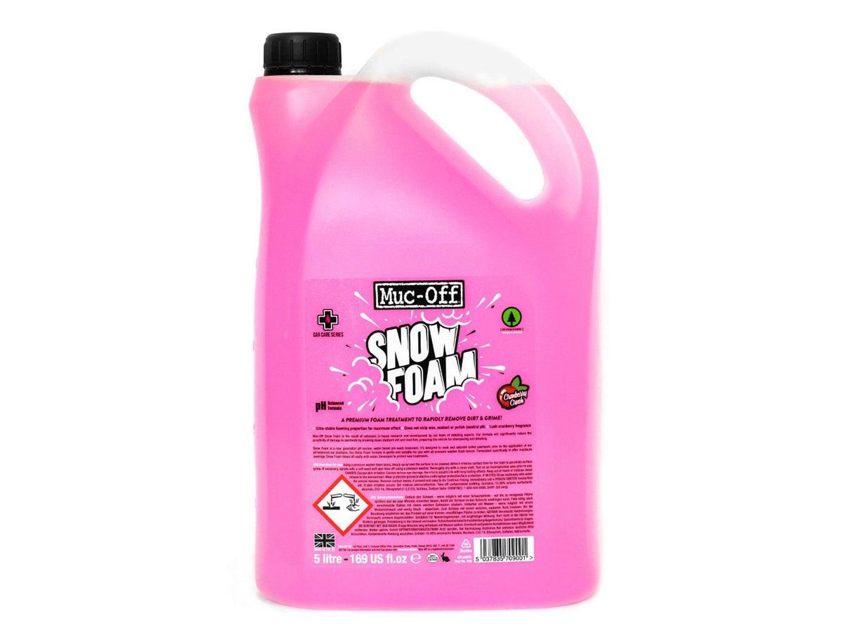 Muc Off Motorcycle Snow Foam 5 litre (4) - pink
