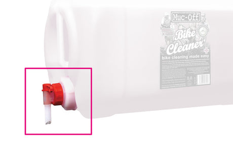 Muc Off Bike tap for 25l Cleaner - white