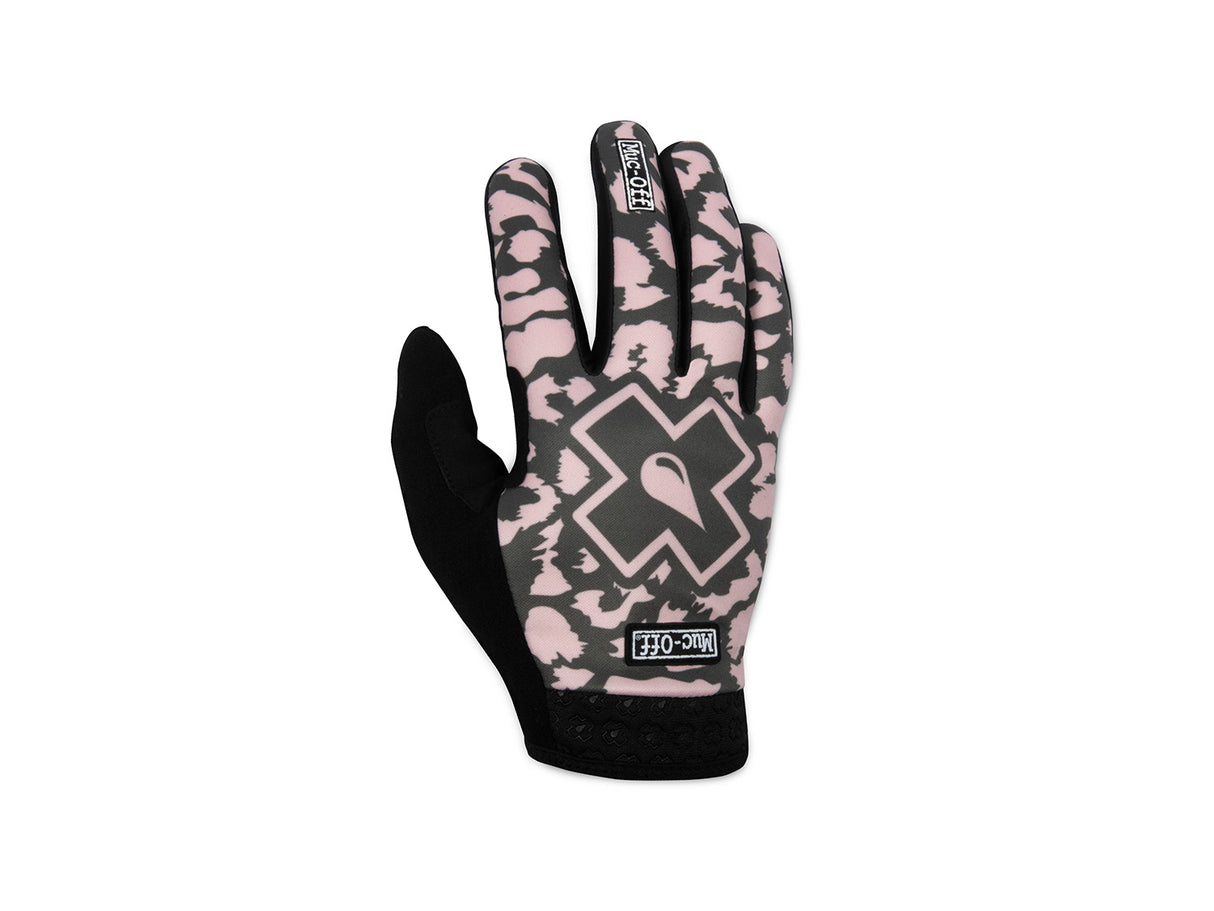 Muc Off MTB Gloves - Green / Pink Leopard