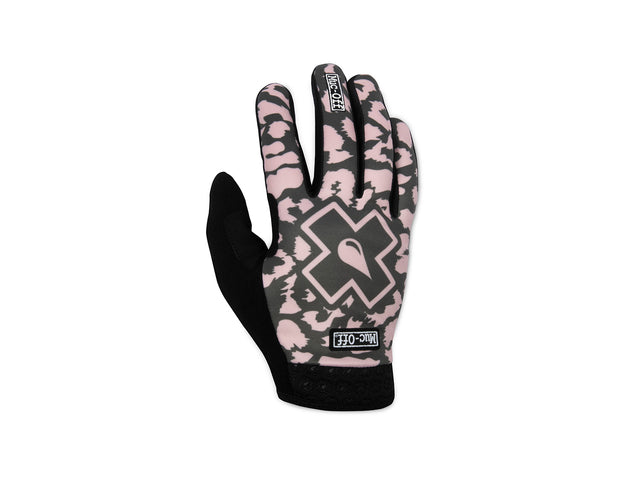 Muc Off MTB Gloves - Green / Pink Leopard
