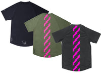 Muc Off Short Sleeve Riders Jersey - white/pink