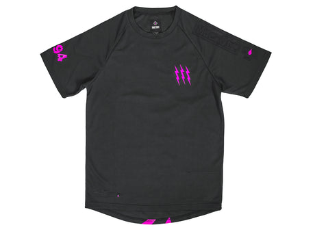 MTB Trikot kurzarm - Grau/Pink