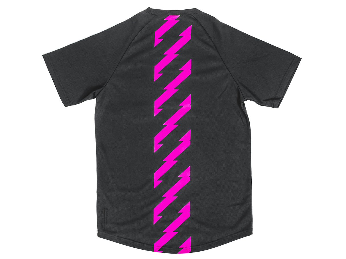 MTB Trikot kurzarm - Grau/Pink