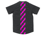 MTB Trikot kurzarm - Grau/Pink