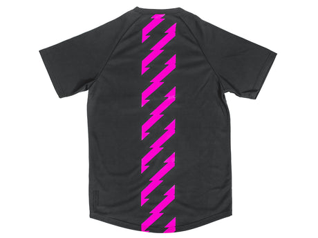 MTB Trikot kurzarm - Grau/Pink