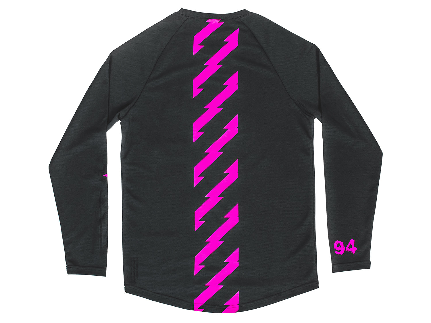MTB Trikot langarm - Grau/Pink