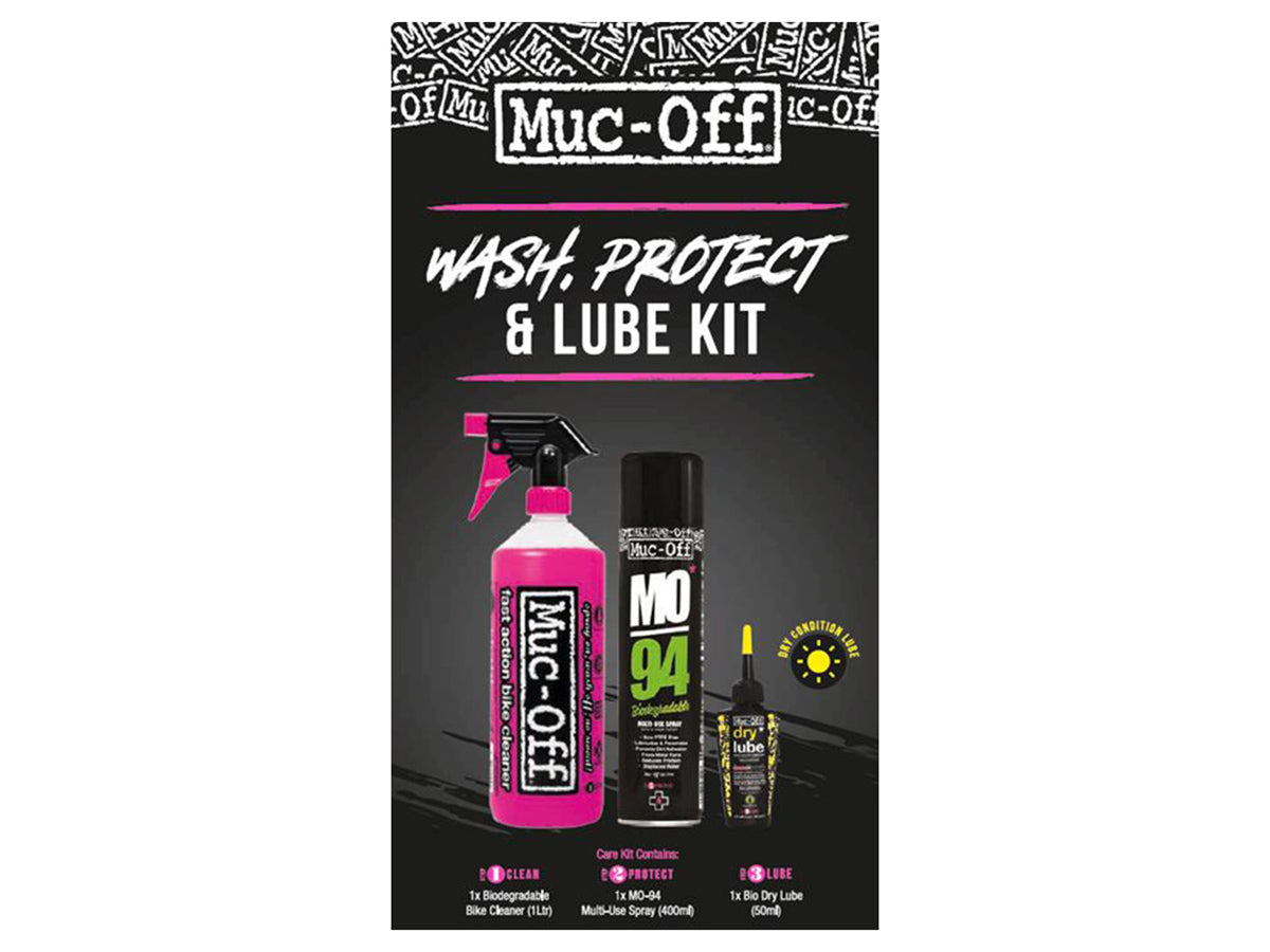 Wash, Protect, Lube Kit (Dry Lube Version)