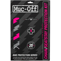 Frame and chainstay protection - Bolt/Pink 
