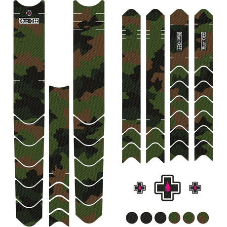Rahmenschutz Kit DH/ENDURO/TRAIL - camo black/green