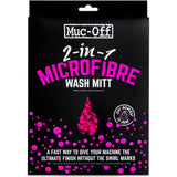 Microfibre Wash Mitt Waschhandschuh - pink