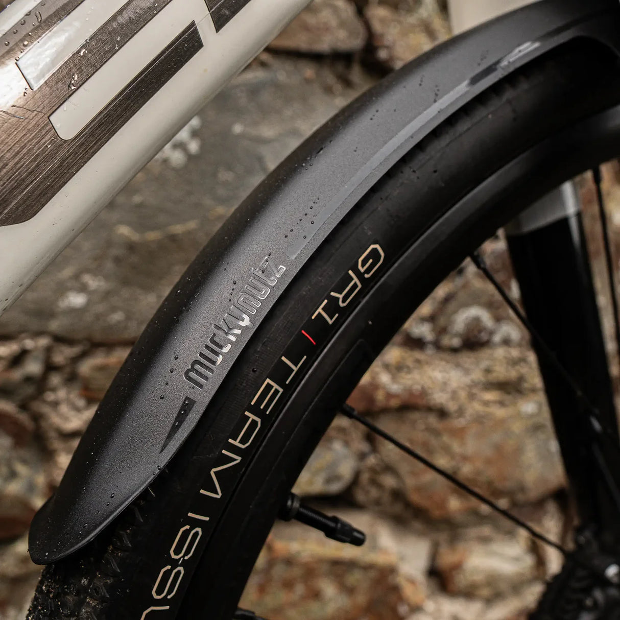Zennor Front Gravel Guard - schwarz