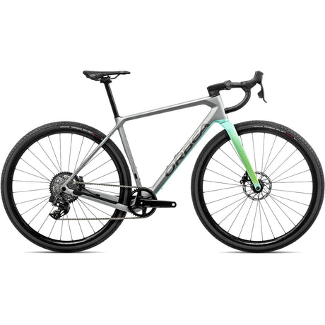 TERRA M31e TEAM 1X Stone Silver - Ice Green