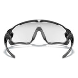 Jawbreaker Sonnenbrille - Polished Black - Clear Black Iridium Photochromic Activated
