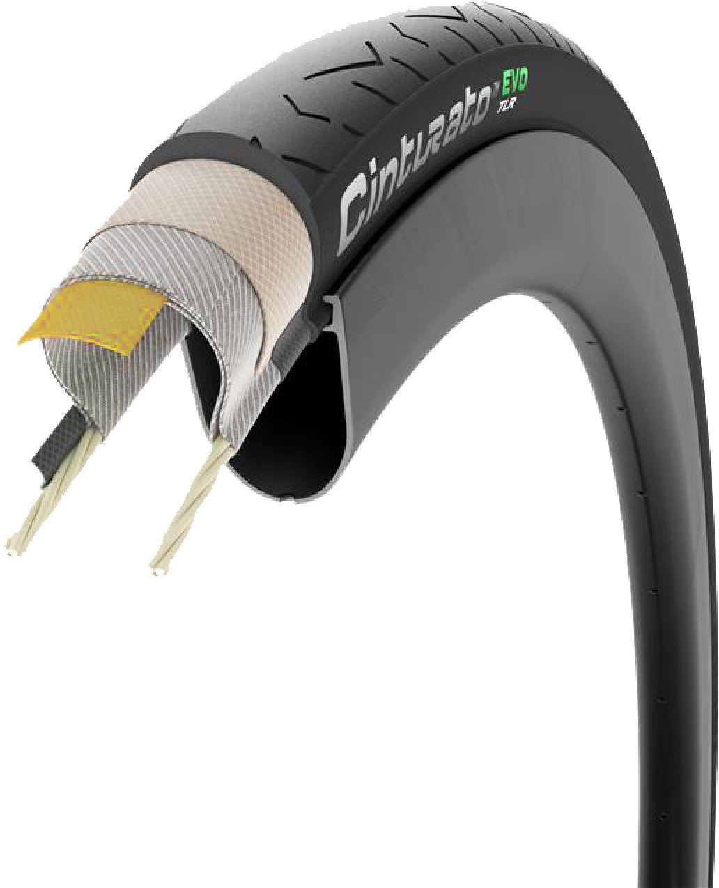 Cinturato EVO, 28" Faltreifen TLR - classic/tan-wall