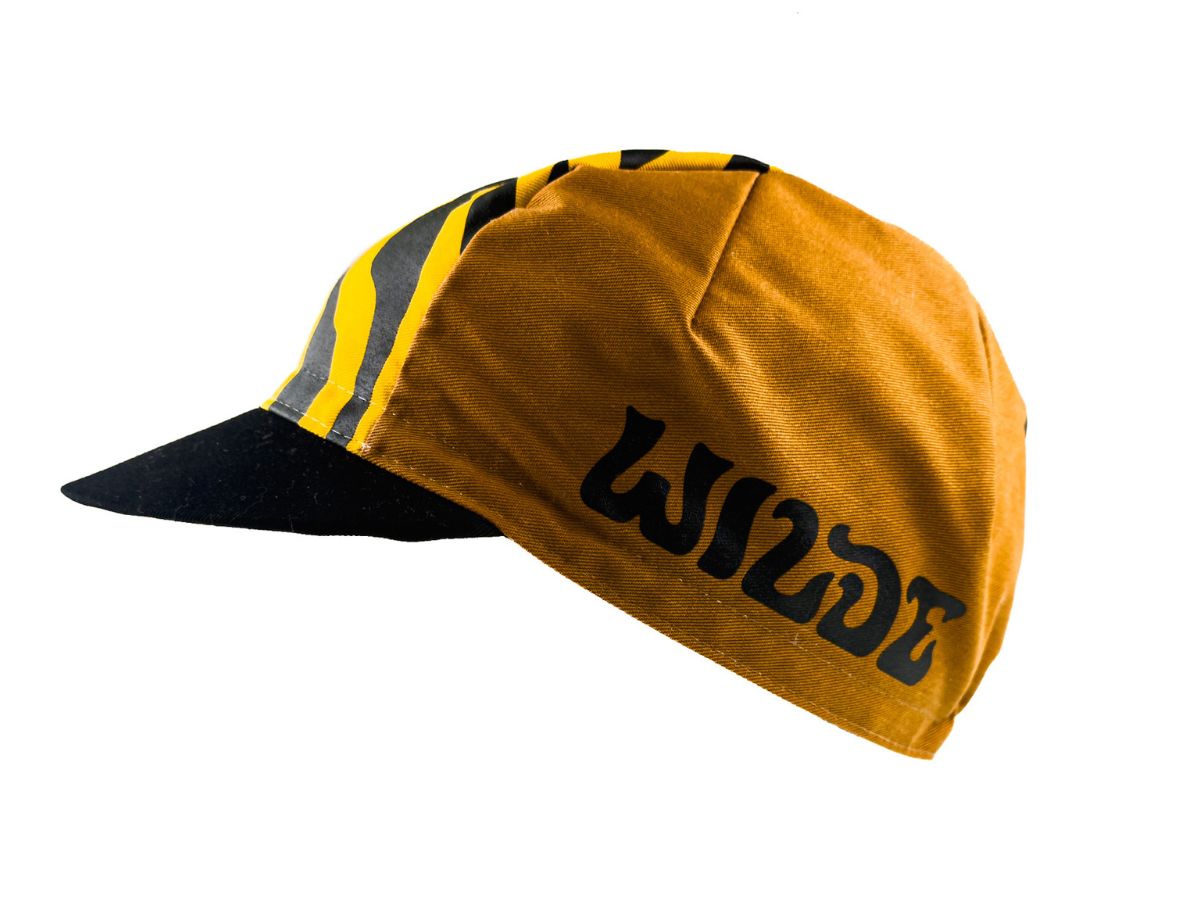 Tiger Style Fahrradcap - Orange/Grün