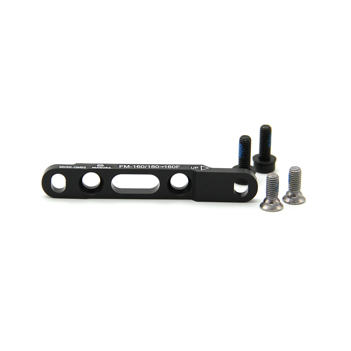 QM 52 Flatmount Adapter - Schwarz