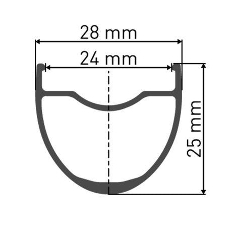 Hinterrad G1800 Spline 29" 25 mm - Shimano Micro Spline 12-fach