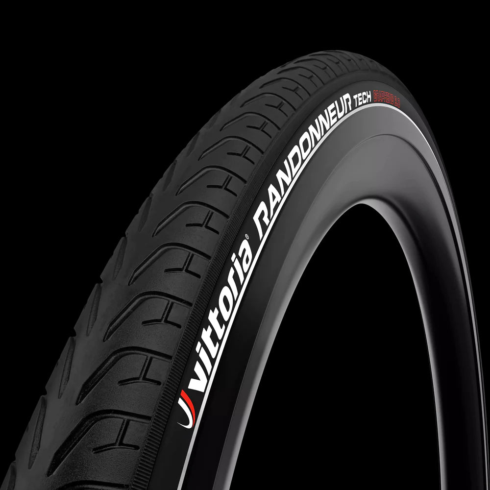 Randonneur Tech 28" Drahtreifen - schwarz Reflex