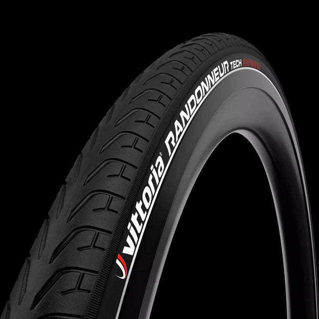Randonneur Tech 28" Drahtreifen - schwarz Reflex
